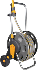 HOZELOCK Schlauchwagen 2434 mit 30 m Vielzweckschlauch, 16 mm (5/8″) Anschlussgewinde, PVC