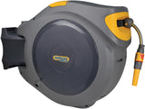 HOZELOCK Wandschlauchhalter Auto Reel 40 – 65,5 cm breit, inkl. 40 m Premiumschlauch und Aufrollautomatik