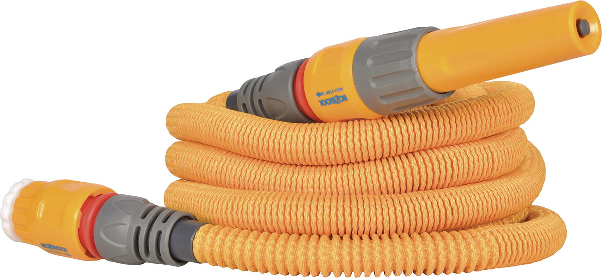 Hozelock Wonderhoze Wasserschlauch 15 m – Dehnbarer Gartenschlauch mit Zubehör