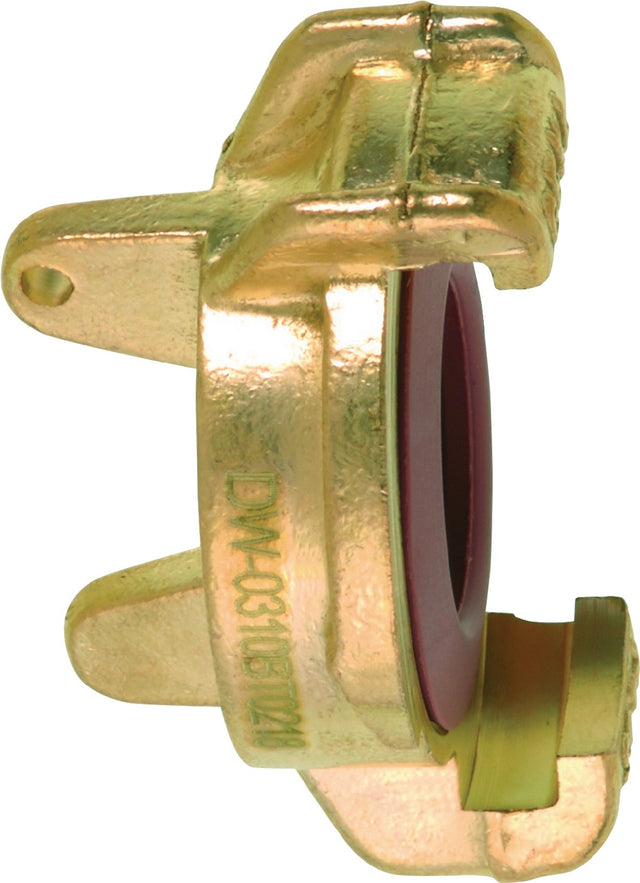 GEKA plus K Blindkupplung Messing 40 mm – DVGW-zertifiziert
