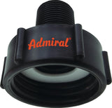 ADMIRAL IBC Container Adapter 1359 S60x1" IG 2xIG – PVC Armaturen für IBC-Container