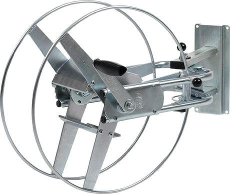 ALBA Wandschlauchhalter Status S – 3/4 Zoll Anschluss, 170° schwenkbar, Ganzstahl