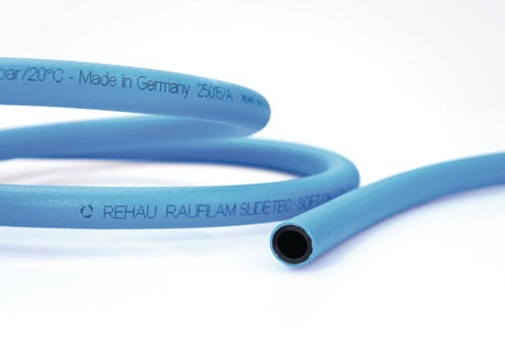 REHAU PVC Industrieschlauch Raufilam Slidetec soft ID 9 mm AD 14,6 mm Länge 50 m blau Rolle