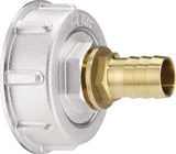 GEKA IBC Adapter Set S60x1/3 Schlauchverschraubung 3/4" IG mit Tülle – 6 Stück