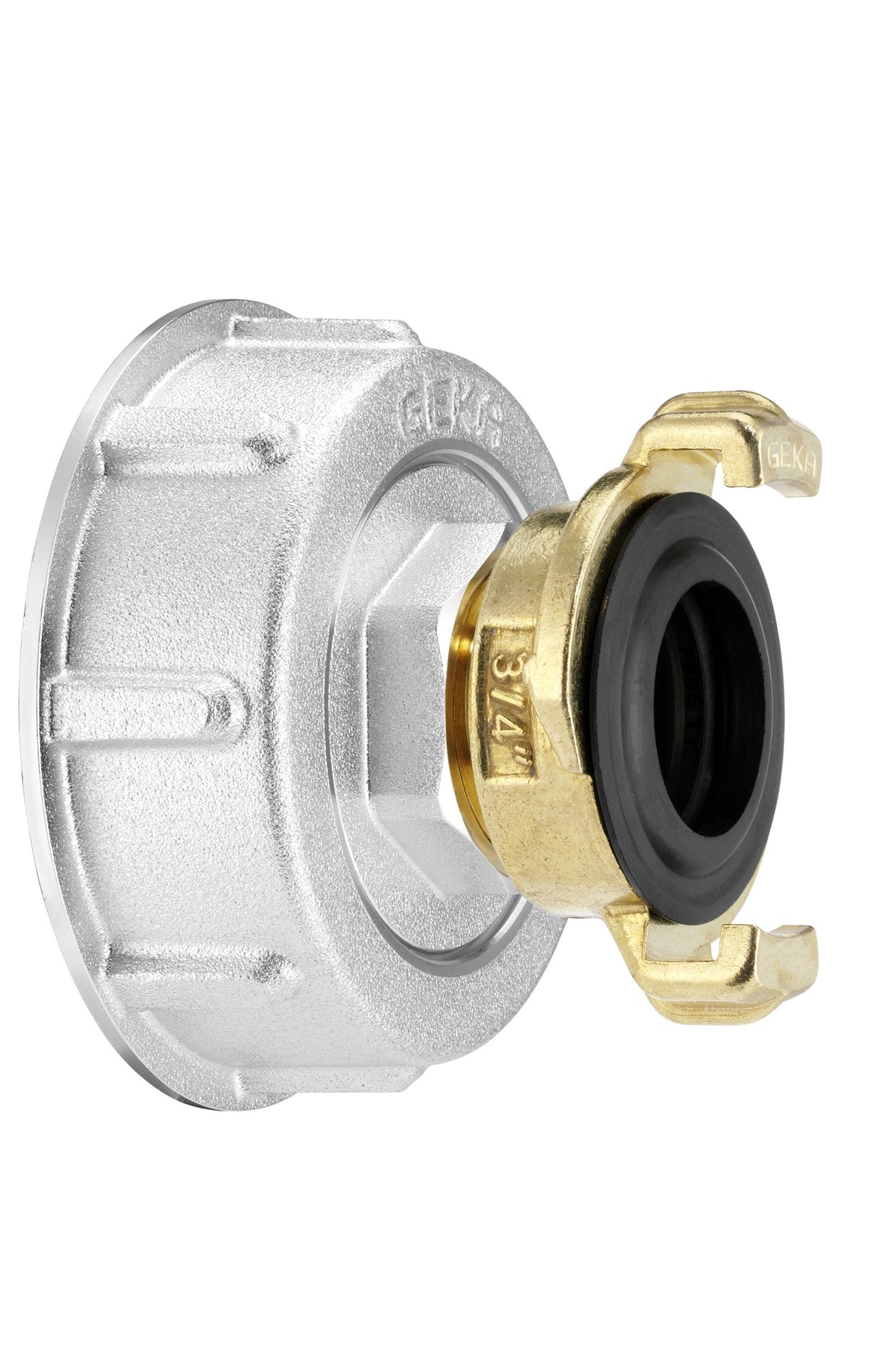 GEKA IBC Adapter Set S60x1/3 Schlauchverschraubung 3/4" IG mit Tülle – 6 Stück