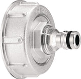 GEKA IBC Adapter Set S60x1/3 Schlauchverschraubung 3/4" IG mit Tülle – 6 Stück