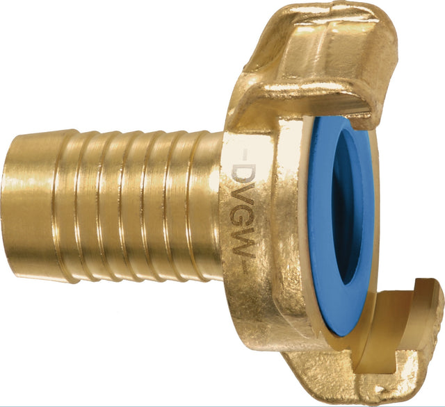 GEKA plus K Schlauchstück 13 mm (1/2") bleifrei Messing, 10 Stück – trinkwassergeeignet