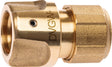 GEKA plus KTW MS Schlauchstück 13 mm (1/2 Zoll) Messing trinkwassergeeignet – 5 Stück