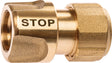 GEKA plus KTW MS Wasserstopp Schl.-Gr. 13mm SB GEKA – Trinkwasser-Schnellkupplung