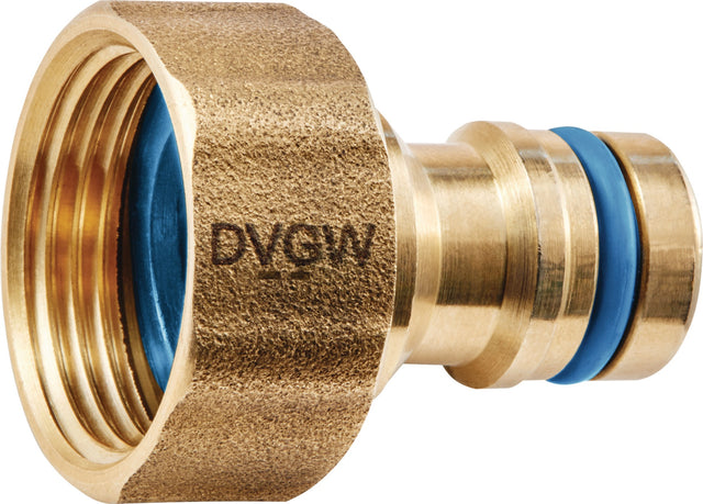 GEKA plus KTW Hahnstecker Messing G 1/2 Zoll SB – Trinkwasserzertifiziert