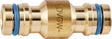 GEKA plus KTW MS SB Verbindungsstecker Messing bleifrei – trinkwassergeeignet