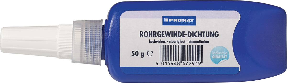 PROMAT CHEMICALS Rohrgewindedichtung niedrigfest hochviskos weiß 50 g Tube – 10 Stück