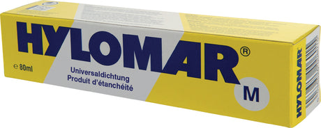 HYLOMAR Universaldichtmasse M blau 80g Tube – dauerplastische Dichtmasse, 10er-Pack