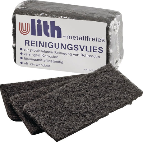 ULITH Reinigungsvlies Very Fine S schwarz 130x75 mm – 10 Stück