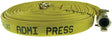 ADMIRAL Pressluftschlauch Admi®Press FLAT Y 19 mm x 24 mm, 20 m, gelb – robust & flexibel
