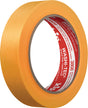 KIP Abdeckband 3808 WASHI-TEC® Premium Goldkrepp® glatt orange 18 mm x 50 m – 12 Rollen