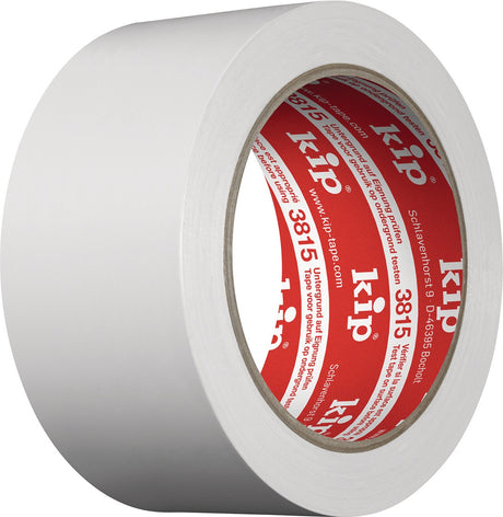 KIP PVC Schutzband 3815 weiß 50 mm x 33 m – Weich-PVC-Folie, 6 Rollen