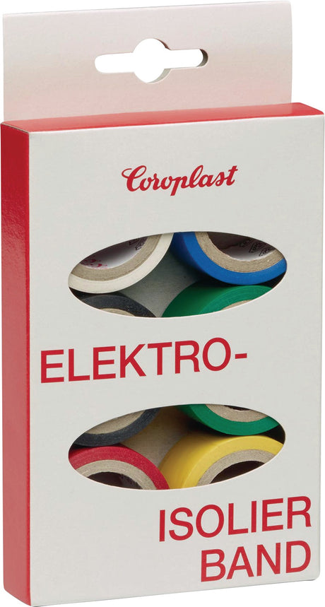 COROPLAST Elektroisolierband-Set 302, 6-teilig, VDE, 10er-Pack
