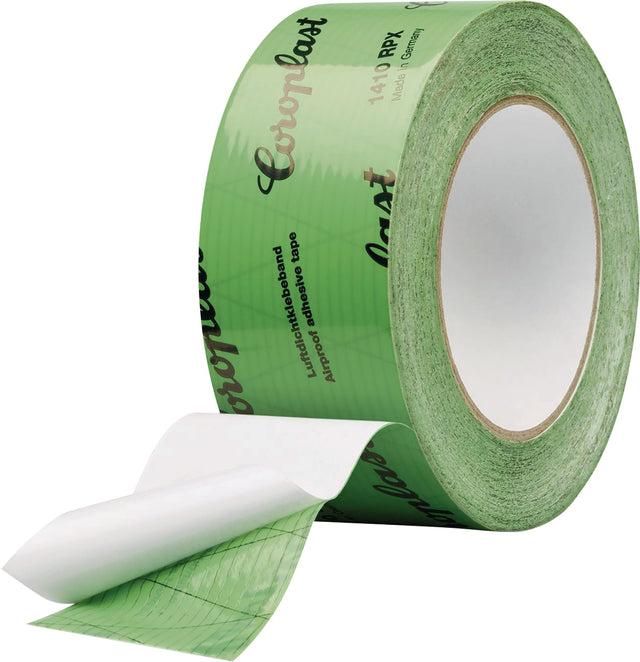 COROPLAST Spezialfolienklebeband 1410 RPX grün 25m x 60mm – luftdichte Verklebung