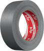 KIP Steinband 3824 silber 38 mm x 50 m – wasserabweisendes Gewebeband mit Hotmelt-Klebstoff