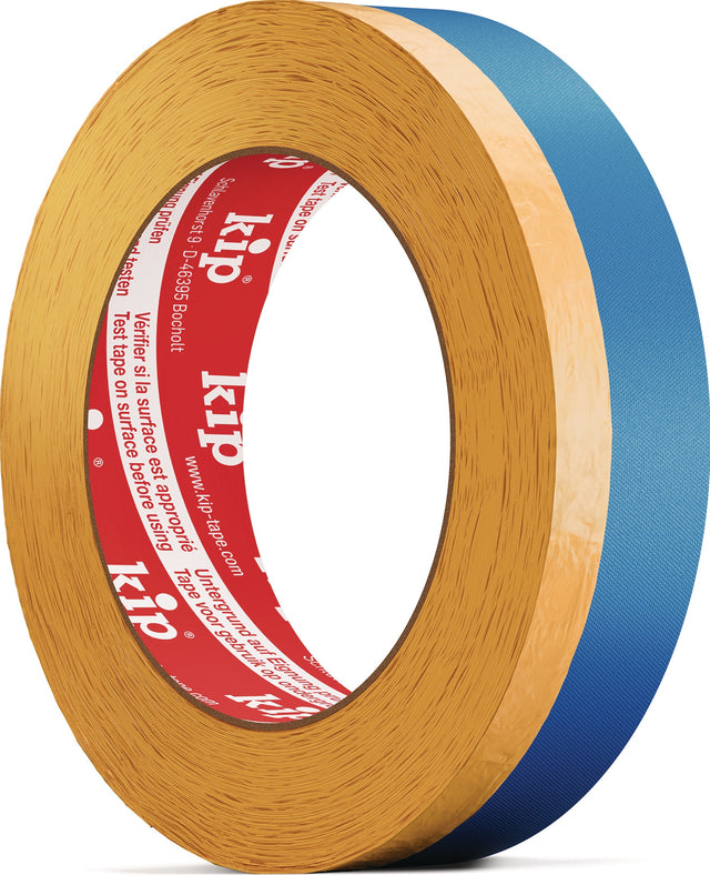 KIP Abdeckband 367 WASHI-TEC® MULTI-TAPE glatt gelb/blau 24 mm x 25 m – 24 Rollen