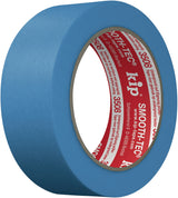 KIP Glattkreppband 3508 SMOOTH-TEC® blau 18 mm x 50 m – UV-beständig, für scharfe Farbkanten