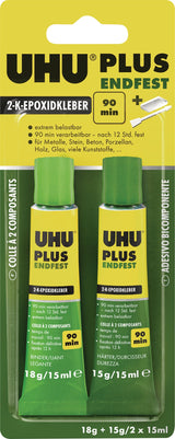 UHU PLUS ENDFEST 2K-Epoxidharzklebstoff 33g gelblich
