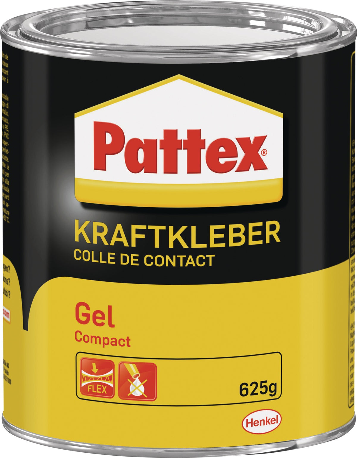PATTEX Kraftkleber Gel Compact – 50 g Tube, temperaturbeständig von -40 °C bis +70 °C
