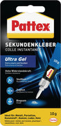 PATTEX Sekundenkleber Ultra Gel 10g farblos Tube – 12 Stück