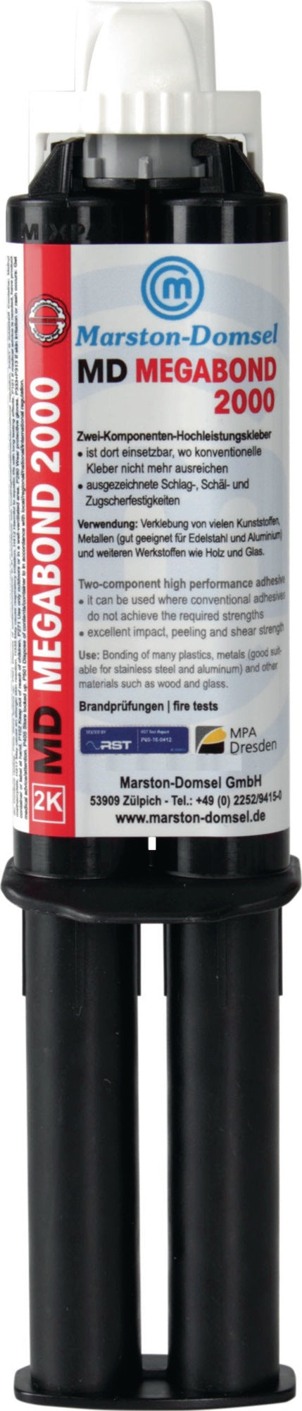 MARSTON MD-Megabond 2000 2K-Hochleistungskleber 25g milchig Doppelspritze