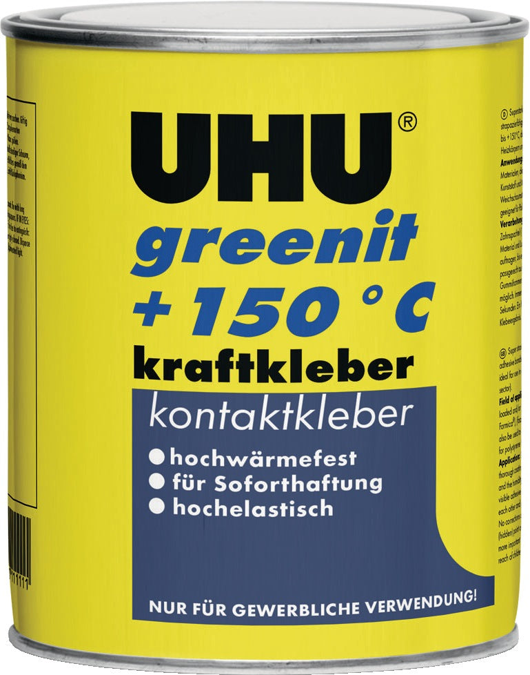 UHU Kontaktkleber greenit 645 g Dose – Neopren-Kautschuk, -40 °C bis +150 °C