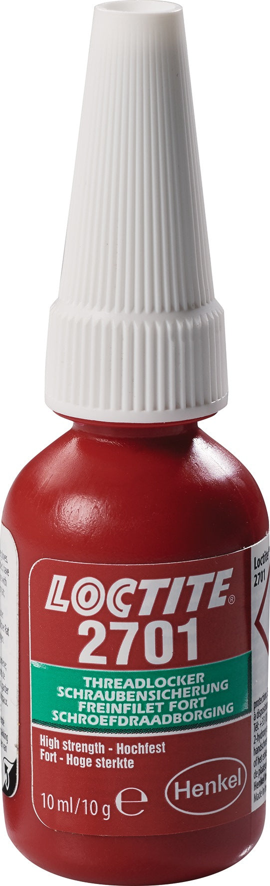 LOCTITE Schraubensicherung 2701, 5 ml Flasche, hochfest, niedrigviskos, grün