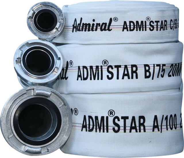 ADMIRAL Bau-/Industrieschlauch Admi®Star 602, 25 mm (1"), 20 m, Storz D – 2 Stück