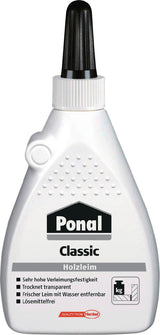 PONAL Holzleim Classic 120g Flasche EN 204 D1 D2 – 12 Stück