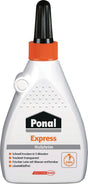 PONAL Holzleim Express 120g Flasche – Schnell abbindender Weißleim EN 204 D1/D2