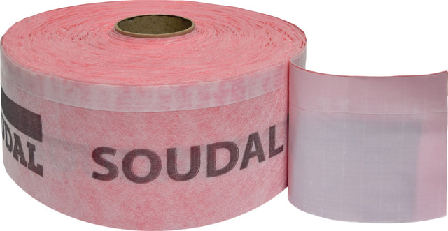 Soudal SWS Inside Extra Fensterfolie 70 mm x 30 m rot selbstklebend dampfbremsend