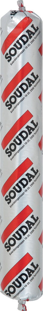 SOUDAL SOUDASEAL 215 LM Hybridpolymerdichtstoff anthrazitgrau RAL 7016 600 ml Schlauchbeutel – 12 Stück