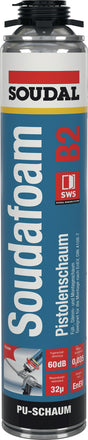 SOUDAL SOUDAFOAM-GUN 1K-Pistolenschaum 750 ml B2 champagner