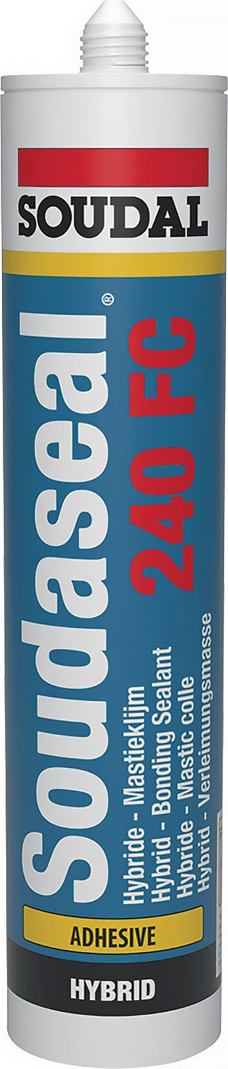 SOUDAL Soudaseal 240FC Kleb- und Dichtstoff weiß 290 ml Kartusche – 12 Stück