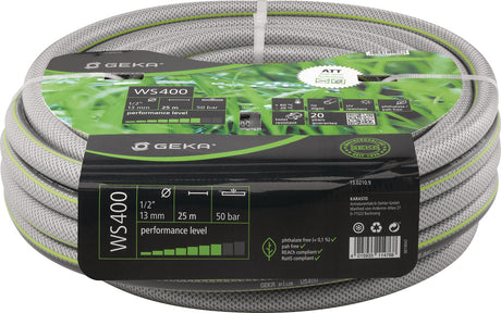 GEKA Wasserschlauch WS400 25m – 5-lagig, Anti-Twist, trinkwassergeeignet