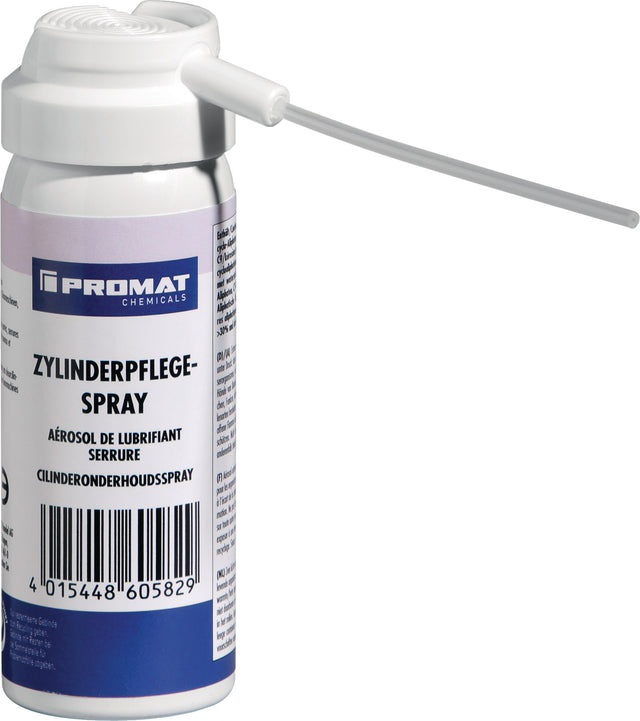 PROMAT CHEMICALS Zylinderpflegespray 50 ml – Harzfreier Korrosionsschutz & Schmiermittel