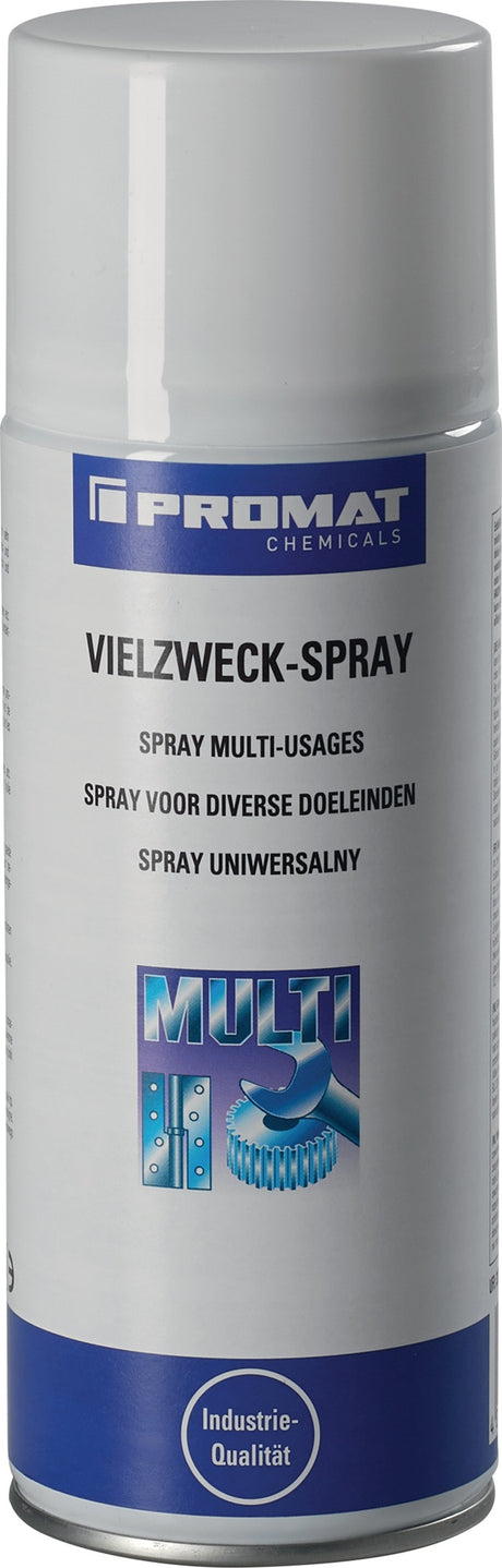 PROMAT CHEMICALS Vielzweckspray 400 ml – Multifunktions-Feinschmiermittel mit Langzeit-Korrosionsschutz