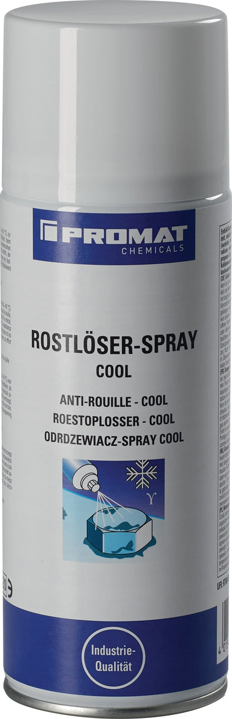 PROMAT CHEMICALS Rostlöser Cool 400 ml Spraydose mit Kälteschockeffekt – 12 Stück