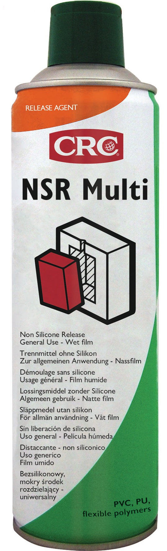 CRC Formentrennmittel NSR MULTI farblos 500 ml Spraydose – silikonfrei, bis +200°C