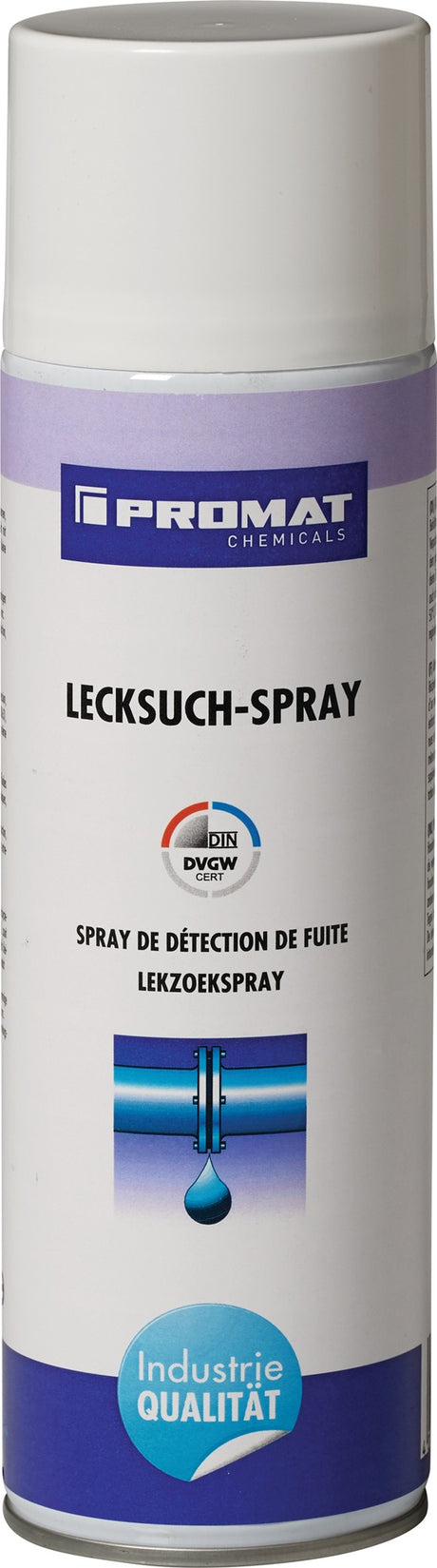 PROMAT CHEMICALS Lecksuchspray farblos DVGW 400 ml – 12 Stück Spraydosen