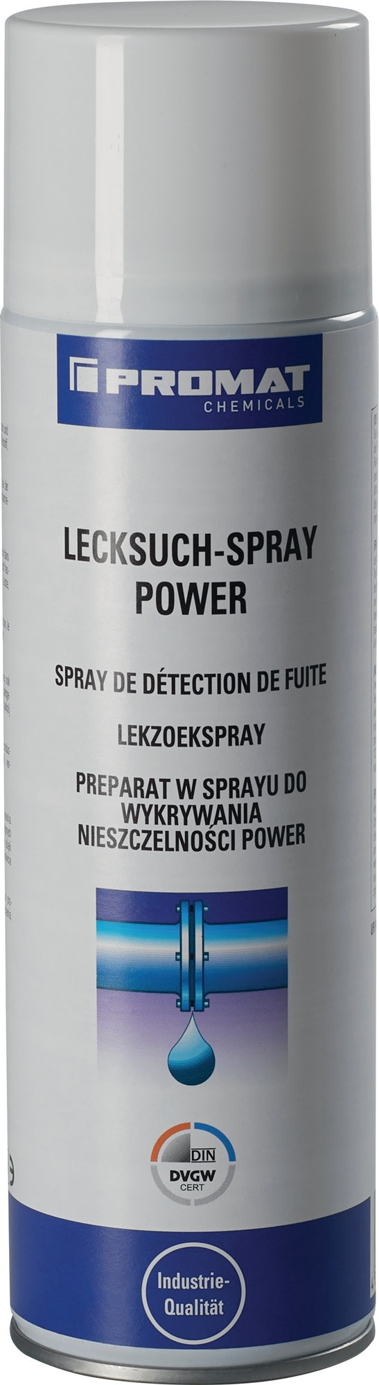 PROMAT CHEMICALS Lecksuchspray Power farblos DVGW 400 ml Spraydose – 12 Stück
