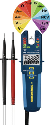 PANCONTROL Multimeter PAN Allrounder 200AD – True RMS bis 1500 V DC, 1000 V AC, 200 A AC/DC