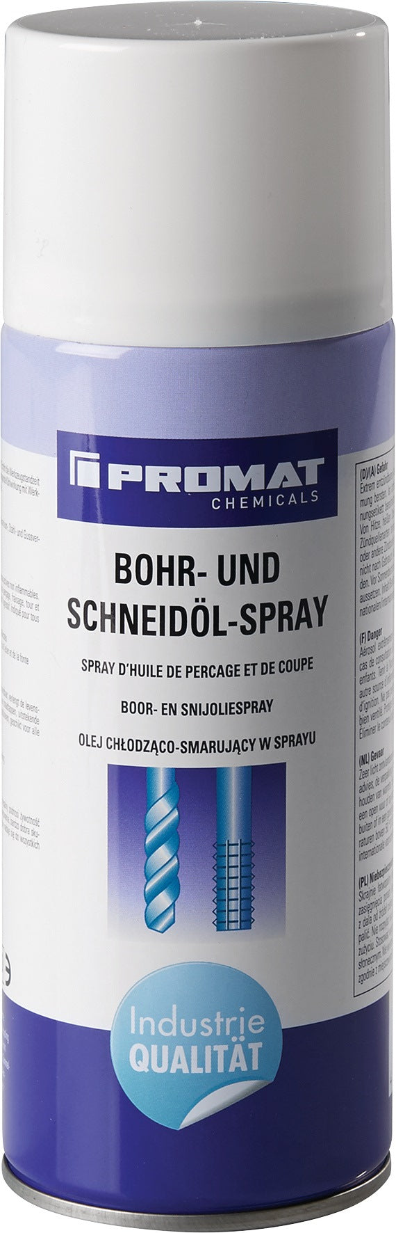 PROMAT CHEMICALS Bohr- und Schneidölspray 400 ml – erhöht Werkzeugstandzeit, 12er-Pack