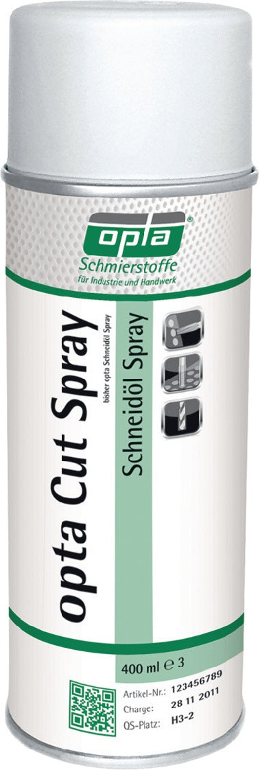 OPTA Hochleistungsschneidöl Cut Spray 400 ml – 12er Pack für Edelstahl & Stahl