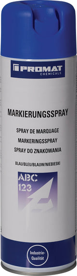 PROMAT CHEMICALS Markierungsspray Rot 500 ml – 360°-Ventil, frostsichere Langzeitmarkierung